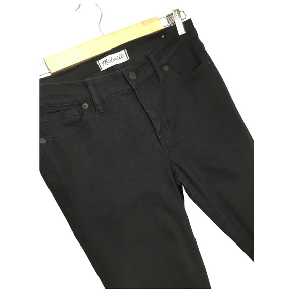 Madewell High Rise Skinny Skinny Carbondale B1799 Black Jeans 28 - Picture 4 of 12